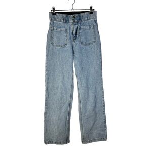 Boutique Alto Light Blue Wash High Rise Bootcut Jeans 4